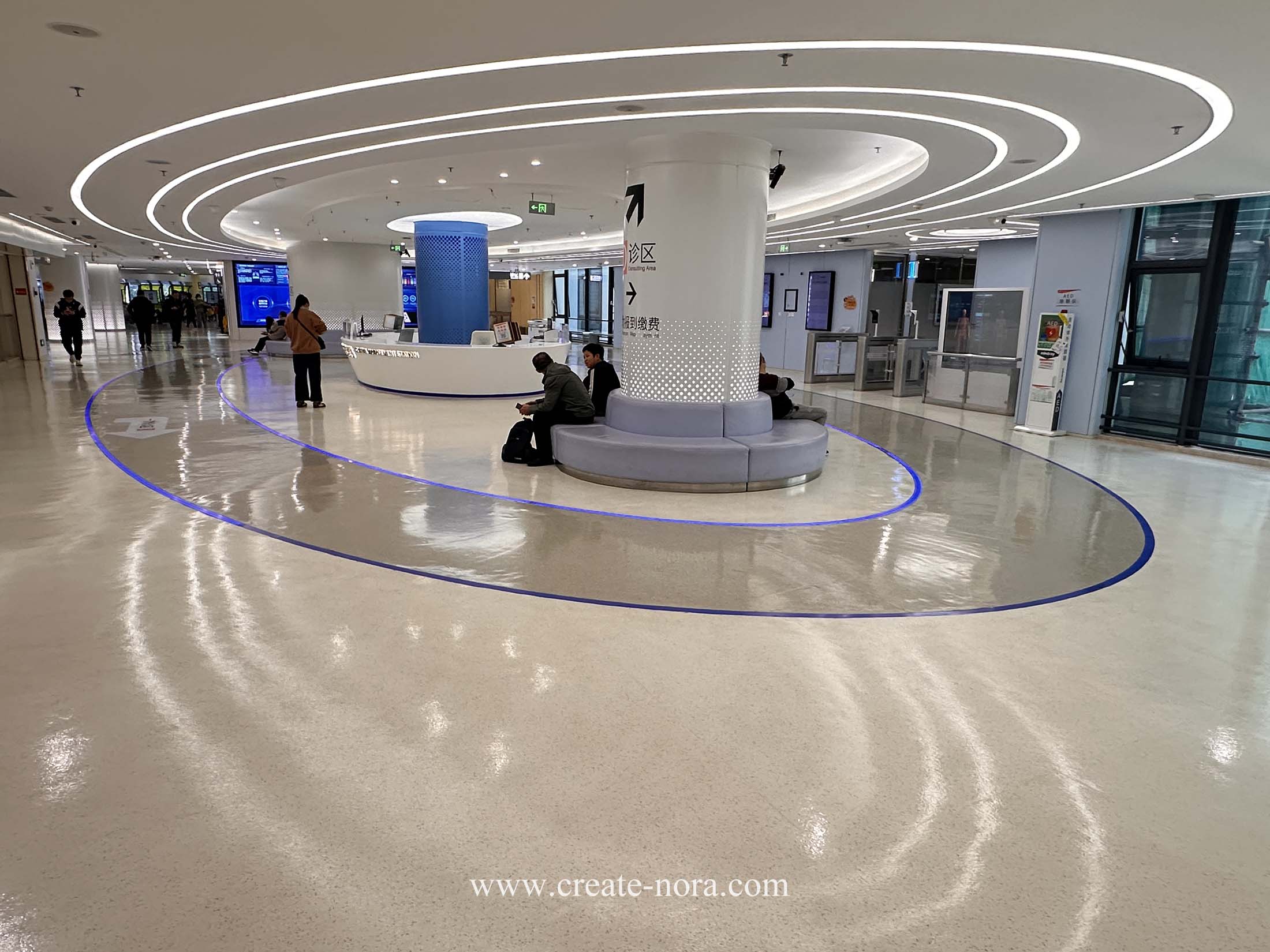 广州医科大学附属第一医院诺拉橡胶地板照片10